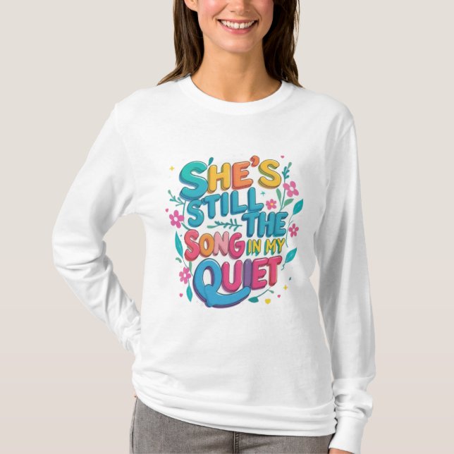 T-shirt Échos de joie dans la douceur (Devant)