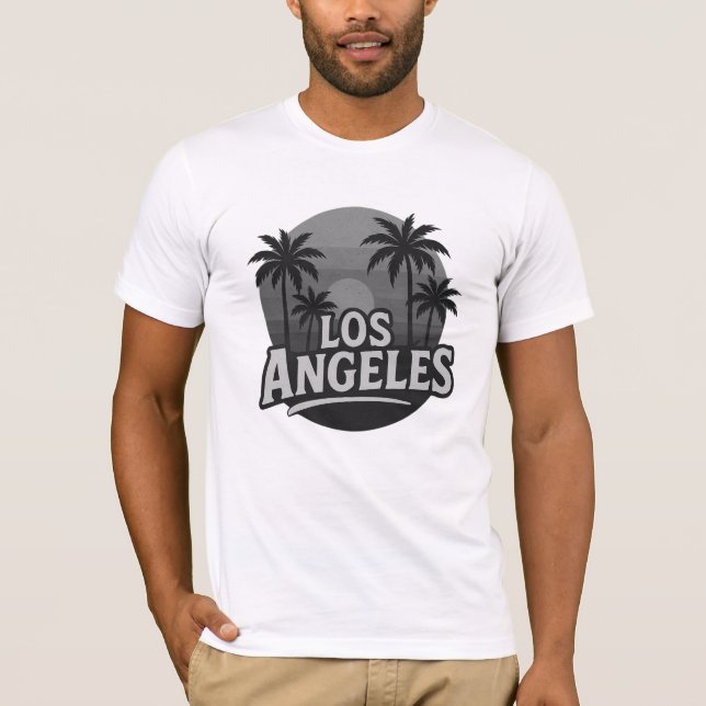 T-shirt Échos urbains de Los Angeles (Devant)