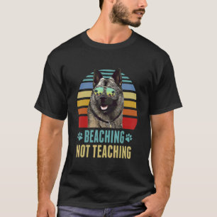 T-shirt Échouage Pas Enseignement Chien Elkhound Norvégie