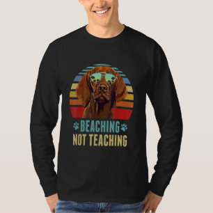 T-shirt Échouage Pas Enseignement Professeur de Chien Vizs