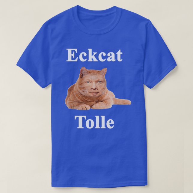 T-shirt Eckcat Zen Génial Master Cat Eckhart Kitty  (Design devant)