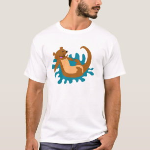 T-shirt Éclaboussement de la loutre