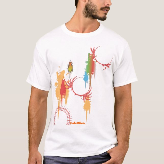 T-shirt Éclaboussure (Devant)