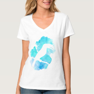 T-shirt Éclaboussure de toucan d'aquarelle