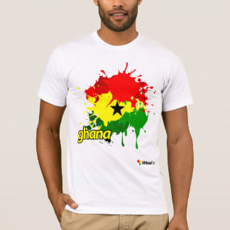 T-shirt Éclaboussure du Ghana