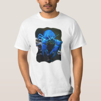 T-shirt Éclair bleu électrique