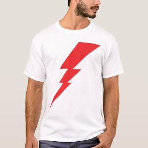 T-shirt Éclair rouge