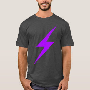 T-shirt Éclair Violet Boulon D'Anarcha-Féminisme