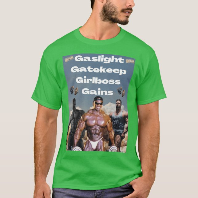 T-shirt Éclairage au gaz drôle (Devant)