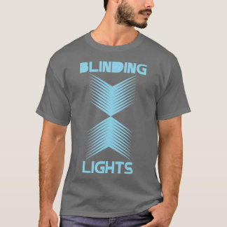 T-shirt Éclairage bleu