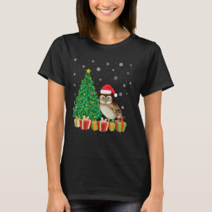 T-shirt Éclairage des arbres de la chouette de la grange d