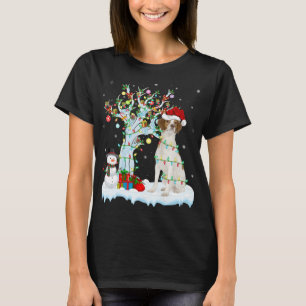 T-shirt Éclairage des arbres de Noël Chapeau Brittany Chie