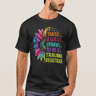 T-shirt Éclairage du registraire du traumatisme