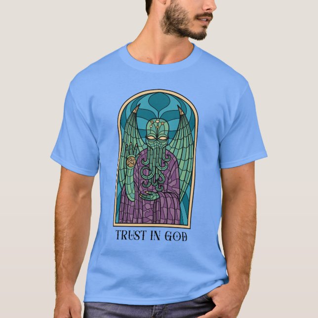 T-shirt Éclairage Eldritch : La présence de Cthulhu dans l (Devant)
