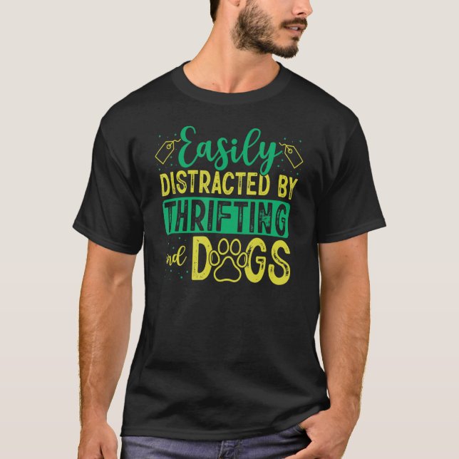 T-shirt Éclairage Et Chiens Vente À Jardin Acheteur Éthrif (Devant)