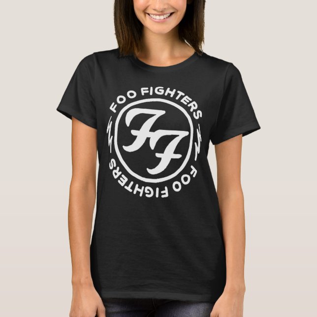 T-shirt Éclairage-Foo-Fighters (Devant)
