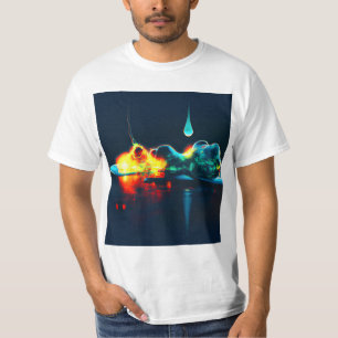 T-shirt Éclairage Liquide