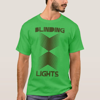 T-shirt Éclairage vert