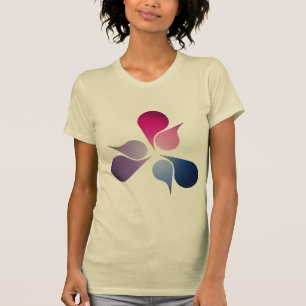 T-SHIRT ÉCLAT BISEXUEL DE FIERTÉ