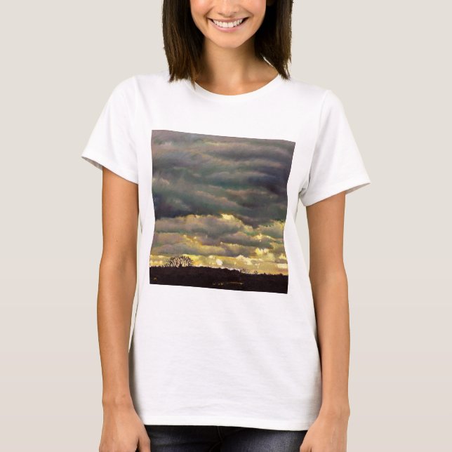 T-shirt Éclat de nuage 2012 (Devant)