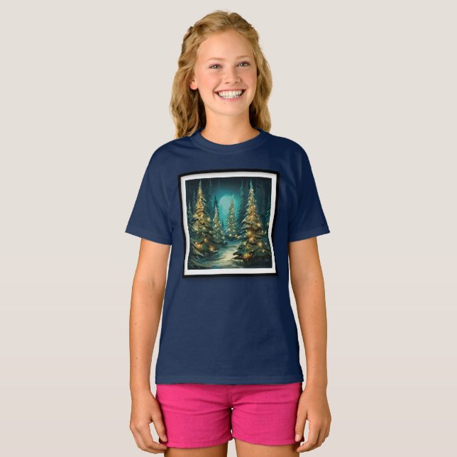 T-shirt Éclat de Tannenbaum (Devant entier)