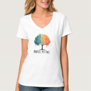 T-shirt "Éclat enraciné – Rencontre Est-Ouest T-shirt"