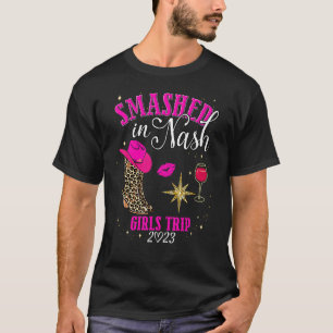 T-shirt Eclatées à Nash Girls Trip Nashville 2023 Meilleur