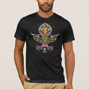T-shirt Éclatement de l'oiseau de Vanwizle
