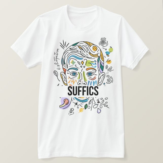 T-shirt Éclater | SUFFICS (Design devant)