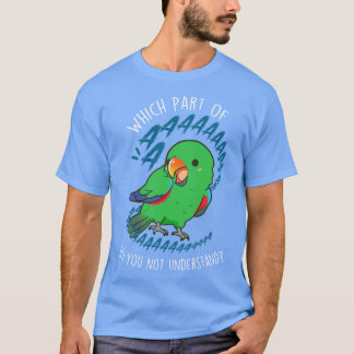 T-shirt Eclectus Homme Parrot Aaaa