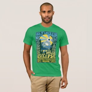 T-shirt Éclipse 2017 super de l'Orégon