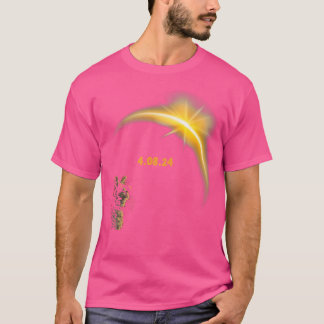 T-shirt Éclipse de chat solaire Vue Totalité 8 avril 2024 