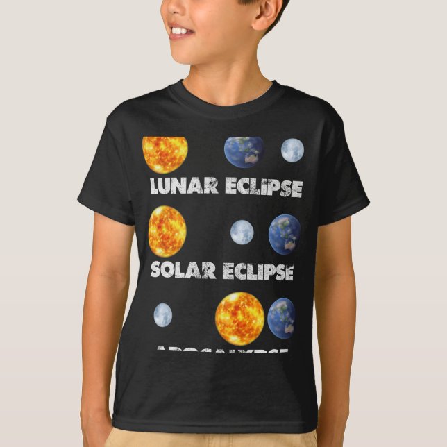 T-shirt Éclipse lunaire (Devant)