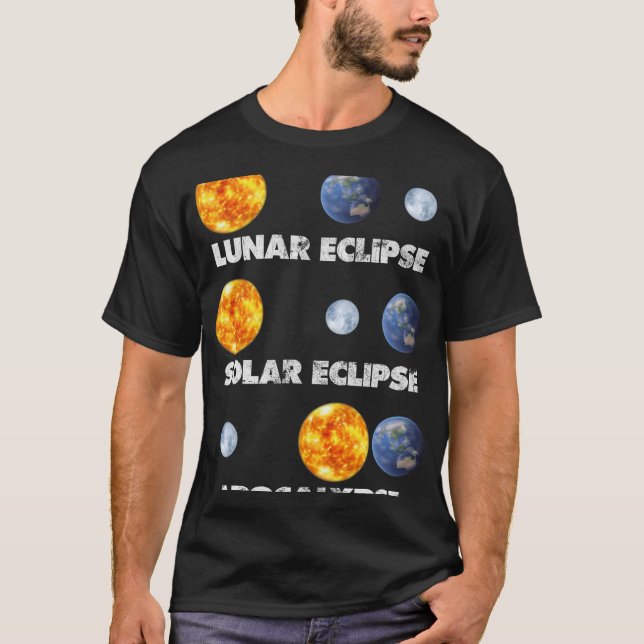 T-shirt Éclipse lunaire (Devant)
