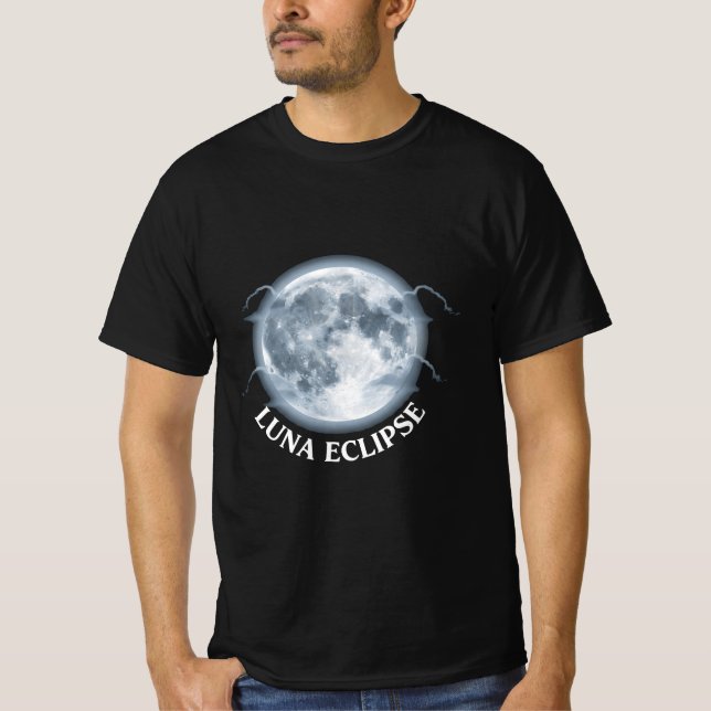 T-SHIRT ÉCLIPSE LUNAIRE (Devant)