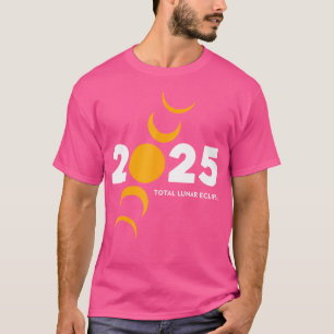 T-shirt Éclipse Lunaire Totale 2025 14 Mars 2025 Lune de S