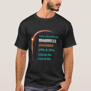 T-shirt Eclipse Maumelle Arkansas Total Solaire Eclipse 20