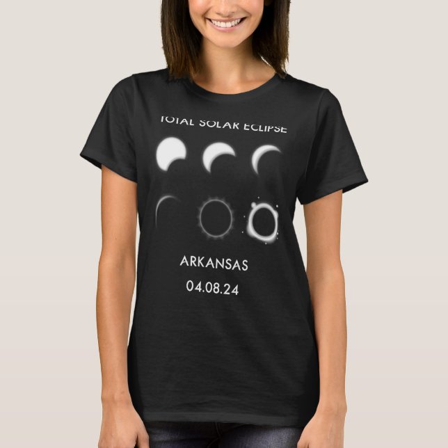 T-shirt Éclipse Phases 04 08 24 Total Arkans Éclipse Solai (Devant)