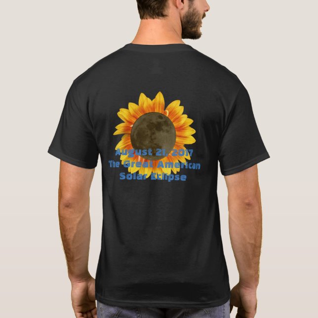 T-shirt Éclipse solaire 2017 (Dos)
