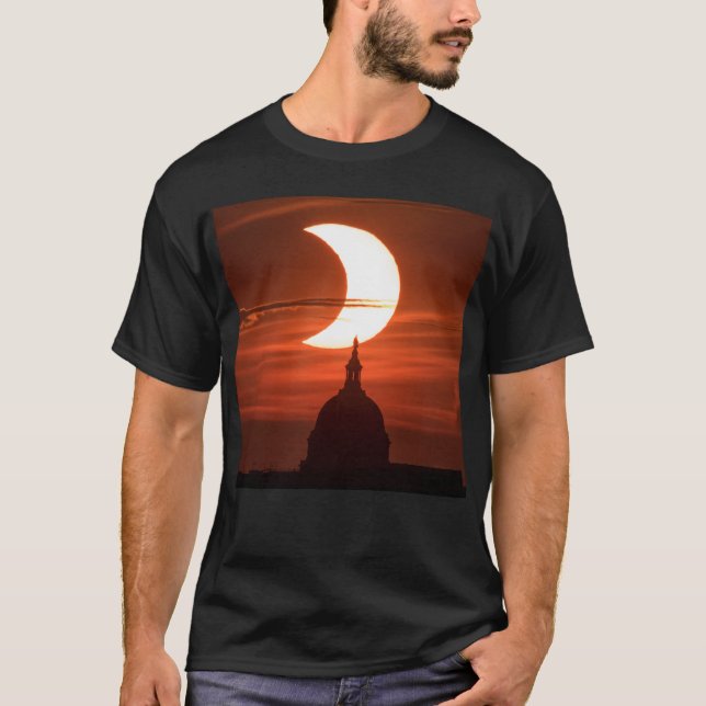 T-shirt Éclipse solaire 2021 (Devant)