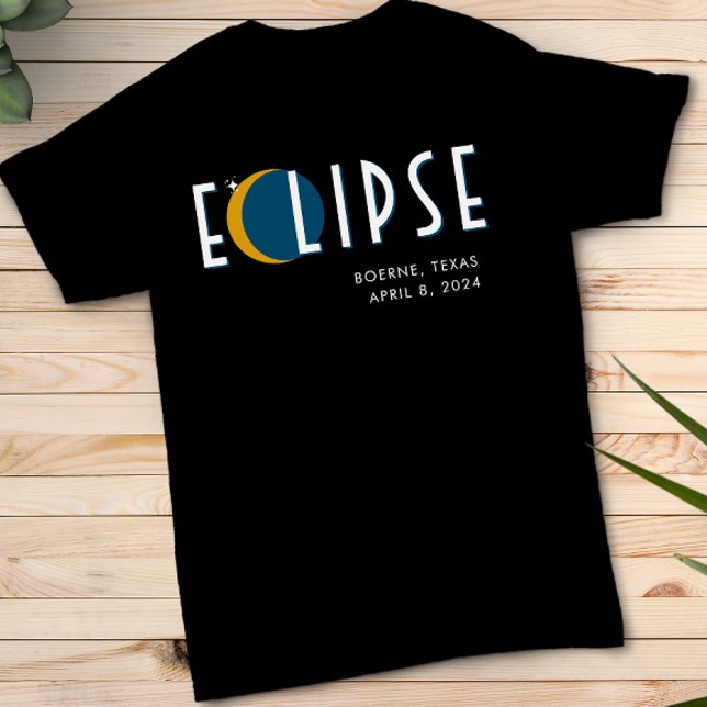 T-shirt Éclipse solaire 2024 (Solar eclipse t-shirt)