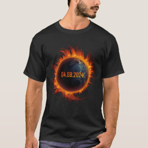 T-shirt Éclipse solaire 2024 Éclipse solaire totale 1