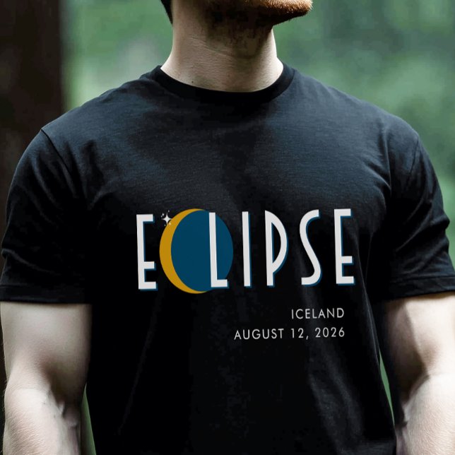T-shirt Éclipse solaire 2026 (Eclipse Totality Tshirt)