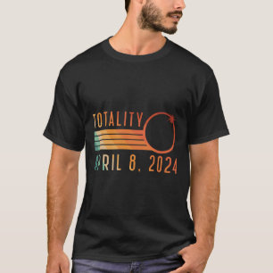 T-shirt Éclipse solaire 8 avril 2024 Totalité Éclipse sola