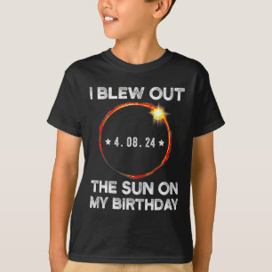 T-shirt Eclipse Solaire Anniversaire J'Ai Éclaté Le Soleil