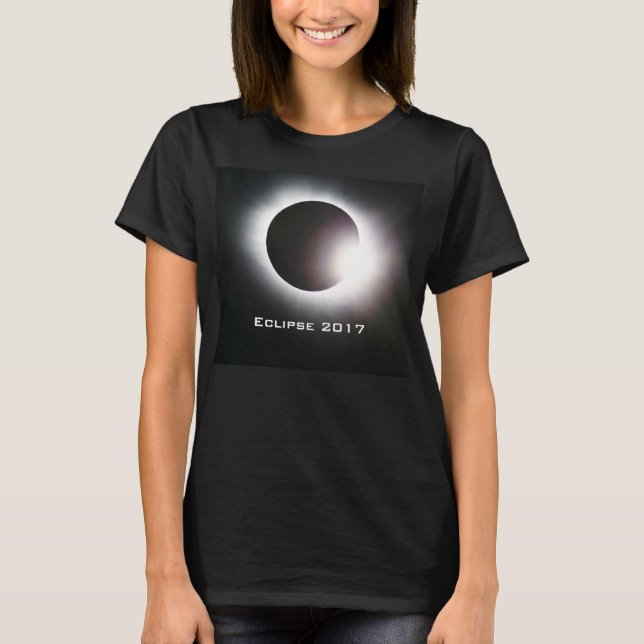 T-shirt Éclipse solaire totale 2017 (Devant)