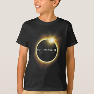 T-shirt Éclipse solaire totale 2024 Hot Springs AR Totalit