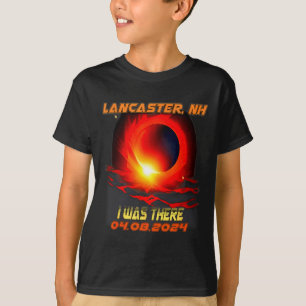 T-shirt Éclipse solaire totale J'étais là à Lancaster New