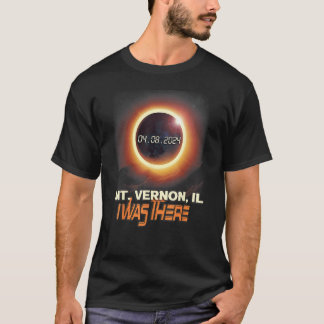 T-shirt Éclipse solaire totale Mt Vernon Illinois IL