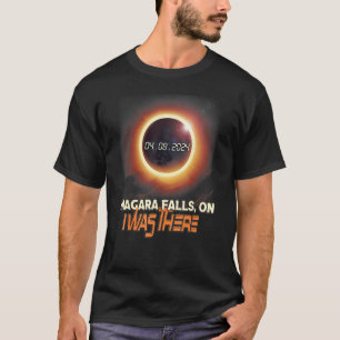 T-shirt Éclipse solaire totale Niagara Falls Ontario Canad